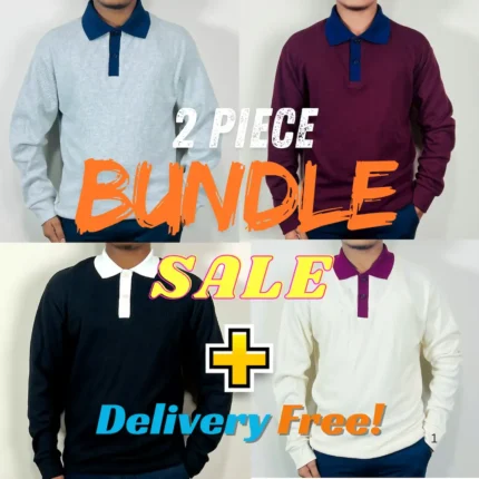 Choose Any 2 Full Sleeve Polo Shirt
