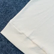 Premium Full Sleeve Polo Shirt-Cream - Image 3