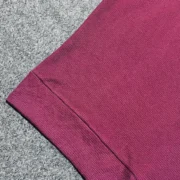 Premium Full Sleeve Polo Shirt-Maroon - Image 3