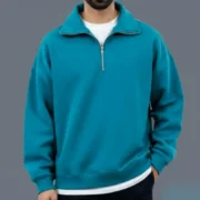 Choose Any 2 Half Zipper Polo Shirt - Image 2